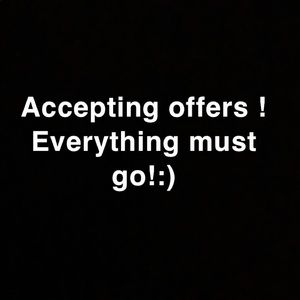 I’m very fair and open to realistic offers :)